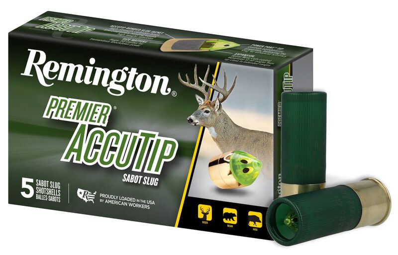 Accutip Sabot Slug, 12 Gauge, 385 Grain, 2-3/4 in, 1850 fps